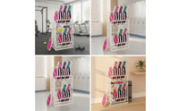 Metal Pickleball Paddle Rack Floor-Standing Pickleball Paddle Holder Sturdy Sports Gear Organizer Organized for Players