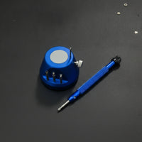 7 Pieces Watch Repair Screwdriver Set Knurled Precision Screwdriver Set Compact Tool for Watchmakers
