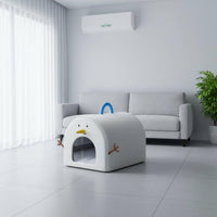 Feline Ice House Summer Use Ice Pack Cooling Bed Easy to Stow for Cats