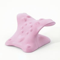 Textured Cervical Neck Support Pillow Cooling Neck Pillow with Massage Bumps Supportive Cushion Ergonomic for Reading
