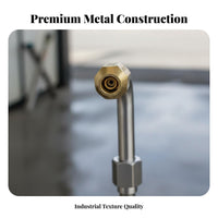 1/4 Inch Quick Connect Lance Extended Reach 1/4 Inch Quick Connect Attachment Set Stainless Steel Construction Angled Pressure Washer Attachment