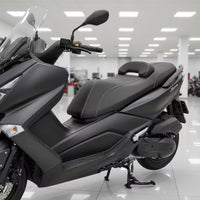 Motorcycle Seat Cushion Assembly Comfortable Replacement Seat Assembly Shock-Absorbing Soft for Commuters, Daily Commuting