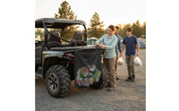 Elastic Cords UTV Garbage Bag Reflective Strips UTV Trash Bag Liner Included Away from Paved Surfaces-Road Trash Pouch Reusable for Trail Riding