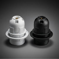 Table Lamp and Wall Lights E27 Bulb Light Fitting for Pendant Light, Single E27 Lamp Holder with Screw Base, DIY Lighting E27 Lamp, 60mm Height