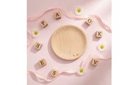 16 Pieces Educational Pretend Play Dinnerware Set Realistic Design Beech Wood Toy Tableware Polished and Burr-Clear for Preschoolers