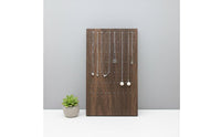 Walnut Earring and Necklace Holder Perfect Gift Suggestion Desktop Jewelry Display Rack Wooden Jewelry Stand Stable
