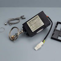 300 N Pulling Force Internal Combustion Engine Stop Solenoid Automatic Return Generator Shutdown Solenoid Wired Lead