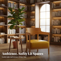 Comfortable padding Upholstered Wood Frame Armchair Ergonomic Backrest Upholstered Wood-Frame Seat firm-density Foam Padding Accent Chair Retro Design for Cafe Owners, Interior Designers, Reception Area, Office, perusing alcove, Living Room