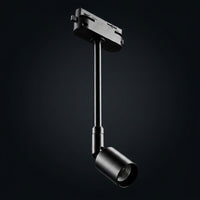 Track Lighting LED Track Head with Iron Material, 360° Rotation and 180° Adjustment Angle, for Shop and Clothing Store Retail Lighting Heads