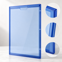 Magnetic Hard Card Holder A3/A4 Protective Sleeve Strong Magnetic Transparent Photo Frame Document Bag Card Holder