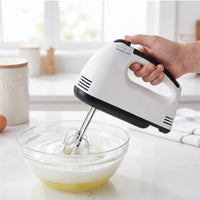 Electric Hand Mixer Compact Handheld Mixer with Beaters Appliance Multi-Speed Lightweight for Home Bakers, Baking, Kitchen