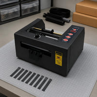 Metal Body Automatic Adhesive Tape Cutter Smart Sensing Desktop Tape Cutting Machine Even Feeding Office Supply Compact