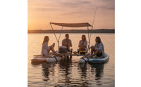 Paddleboard Connecting Frame Twin-Hull for Leisure Cruising, Paddleboarders