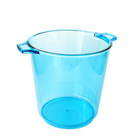 5L Clear Thickened Ice Bucket for Parties and Outdoor Gatherings