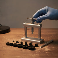 Heavy Duty Watch Case Press with Dies Manual Watch Case Press Precision Sturdy for Jewelers