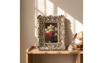 Vintage Picture Frame Antique Gold Ornate Photo Frame Elegant for Mantel