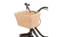 Front Bike Basket Open Top Woven Bike Basket Rectangular