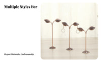 3 Pieces 3 Piece Earring Stand Set Knot Untangled Storage Countertop Jewelry Display Crossbar Jewelry Stand Space