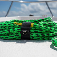 6 Passenger Tow Rope 6000 Tensile Strength Heavy Duty Tow Rope 16-Strand Braid for Tubers, Boating