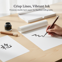 Double-Layer Xuan Paper for Calligraphy, Painting, and Printmaking - Thickened Semi-Sized