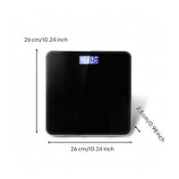 Digital Bathroom Scale High Precision Bathroom Scale with Backlit Display Accurate Slim for Dorm Room