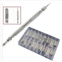 Watch Band Spring Bar Removal Tool Kit with Double-Ended Pins 8-25mm