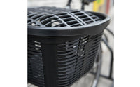 Bike Basket with Lid Easy Installation Rear Cycle Basket Heavy Duty for Students, Biking