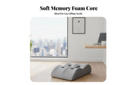 Memory Foam Leg Raise Pillow Multi-Functional Leg Raise Pillow Removable Washable Cover Health Accessory for Women, Seniors, Recovery