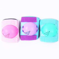 Kids' Protective Gear Set for Balance Bike, Skateboard, and Roller Skating - 6 Pieces with Rivets