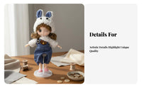 6 Inch Doll Clothes Fashionable Doll Clothes Set Themed Outfits for Kids