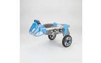 With Hind-Leg Support Lightweight Adjustable Pet Two-Wheel Mobility Aid for Dogs, Small Pets, Walks, Rehabilitation, Indoor Use