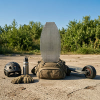 Slim Ventilated Cushion Pad Lightweight Mesh Grid Cushion Cool Motorcycle Seat Cover with Pad Easy Install for Riders, Commuters