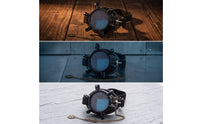 Steampunk Eyepiece with Chain Retro-Eye Eyepiece Gothic Monocle Goggles for Larpers, Costume Parties, Halloween, Photo Shoots