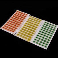 Static Model Scenery Tufts for Dioramas and Architectural Models, DIY Craft Material