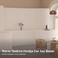 Accordion Paper Partition Foldable Design Folding Screen Honeycomb Structure Space Separate R for Homeowners, Renters, Retail Store, Bedroom