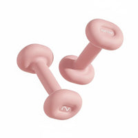 2 Pieces Long-Lasting Dumbbell Set Compact Size Fixed-Weight Dumbbell Comfortable Grip Fitness Equipment Easy to Lift for Women, Adults, Beginners, Home Gym, Workout, Exercise