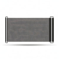 Roll-up Retractable Pet Gate Wall-Mounted Mesh Pet Gate Space-Saving Safe for Apartments