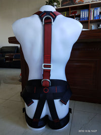 Full Body Polyester Rock Climbing Harness for Outdoor Mountaineering and Construction