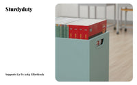 Rolling beneath-desk wheeled organizer With casters Organizer container Large Capacity for Study Room