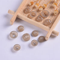 Black Safety Eyes with Washers for Amigurumi & Doll Making, 5-40mm Threaded Eyes for Crafts