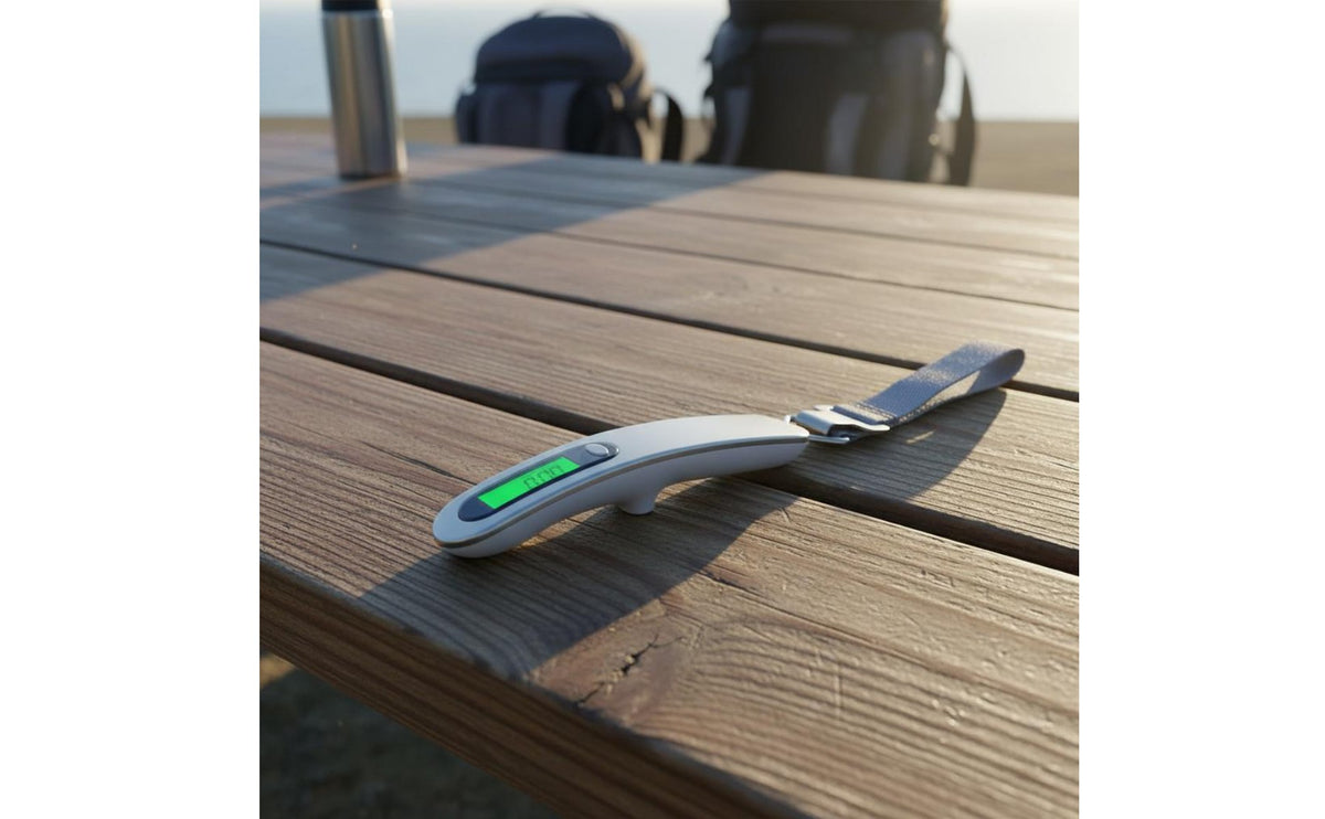 Digital Luggage Scale Backlit Screen Measuring Tool T-Shaped Handle