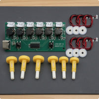 DC 5V Six-Jet Humidifier Module 6 Jacks USB Humidifier Control Board Push Button Atomization Control Board Green PCB