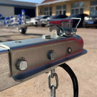 Heavy Duty Hauling Hitch Coupler High Strength Hauling Hitch Coupler Towing Equipment Easy Installation