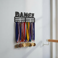 Medal Holder with Slots Cut Medal Hanger Rack Metal for Dancers, Athletes