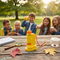 Portable Kids Microscope Binoculars Educational Children's Discovery Observation Tool Ideal Gift Learning Tool for Students, Beginners, Outdoor Exploration