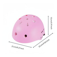 Children's Skating Helmet Rounded Children's Bike Helmet Impact-Absorbing Headgear for Bicycling