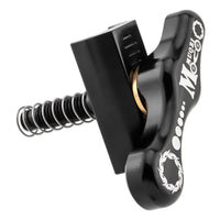 Spring-Loaded Folding Buckle Compact Frame Hinge Clamp Metallic-Finish Hardware Lightweight for Commuting