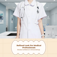 Nurse Uniform, Long Sleeve, Comfortable, Wrinkle-Resistant