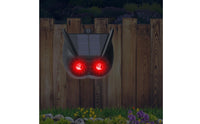 Waterproof Solar Creature Dusk to Dawn Sensor Solar Intruder Deterrent Light Night Guard Flashing LED Creature Deterrent Easy Installation for Farmers, Gardeners, Outdoor, Garden, Farm, Yard