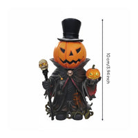 Pumpkin Lantern Ornament Tabletop Display Halloween Pumpkin Figure Presentable Halloween Miniature Ornament